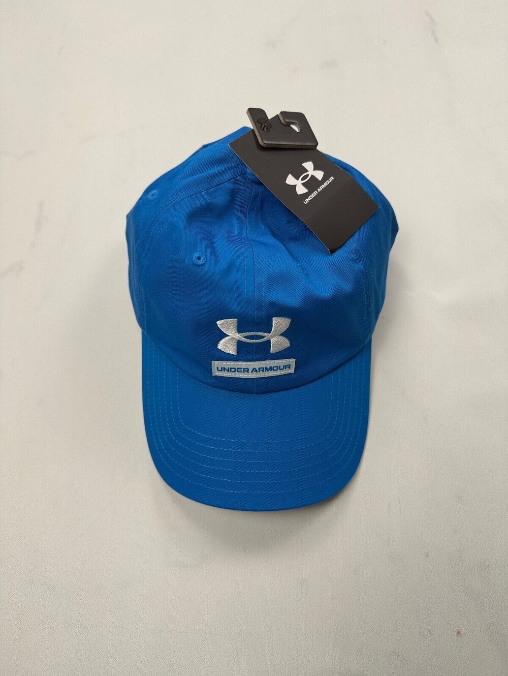 Under Armour Baseball Cap Blue 2010s Streetwear - Mens OSFM
